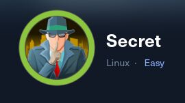 Secret - Hack The Box Writeup